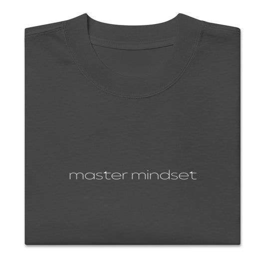 'master mindset' Oversized tee